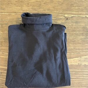 Dark Brown Turtleneck Top